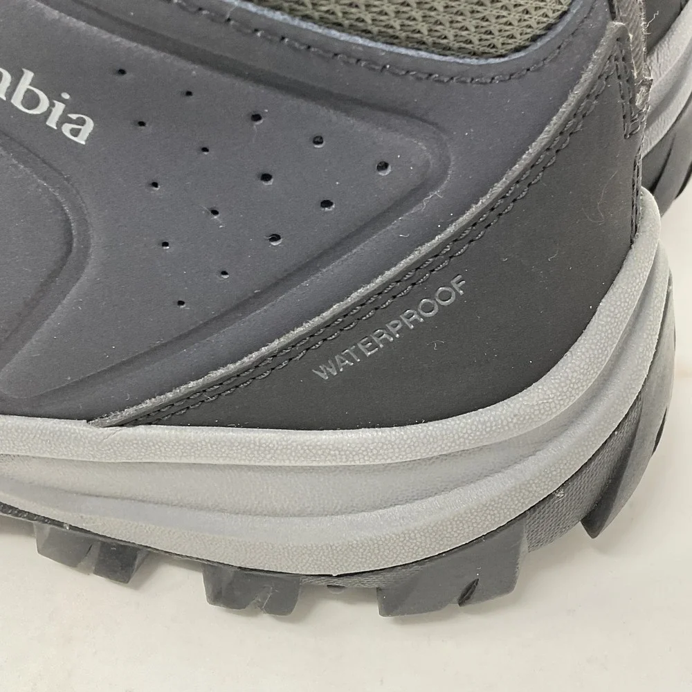 Columbia Granite Trail Mid Waterproof Hiking Boots Mens 12W Black BI7619-010